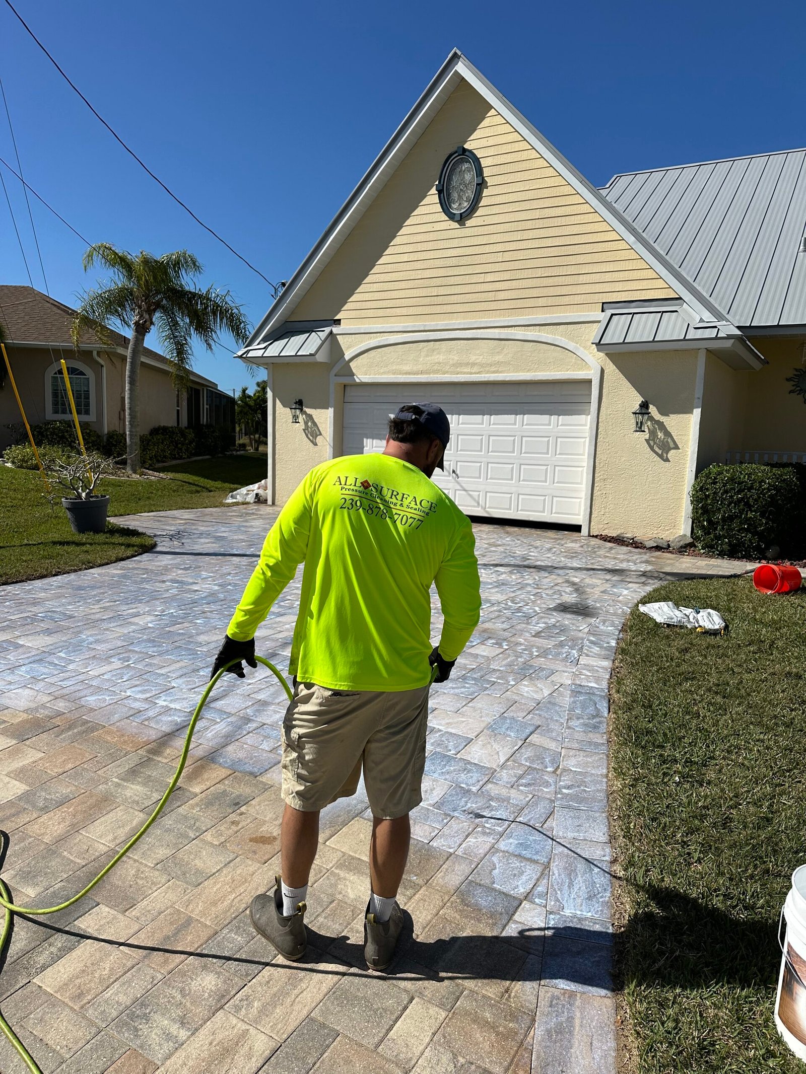 Paver Sanding & Sealing